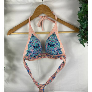 Victorias Secret Paisley Triangle Bikini Top